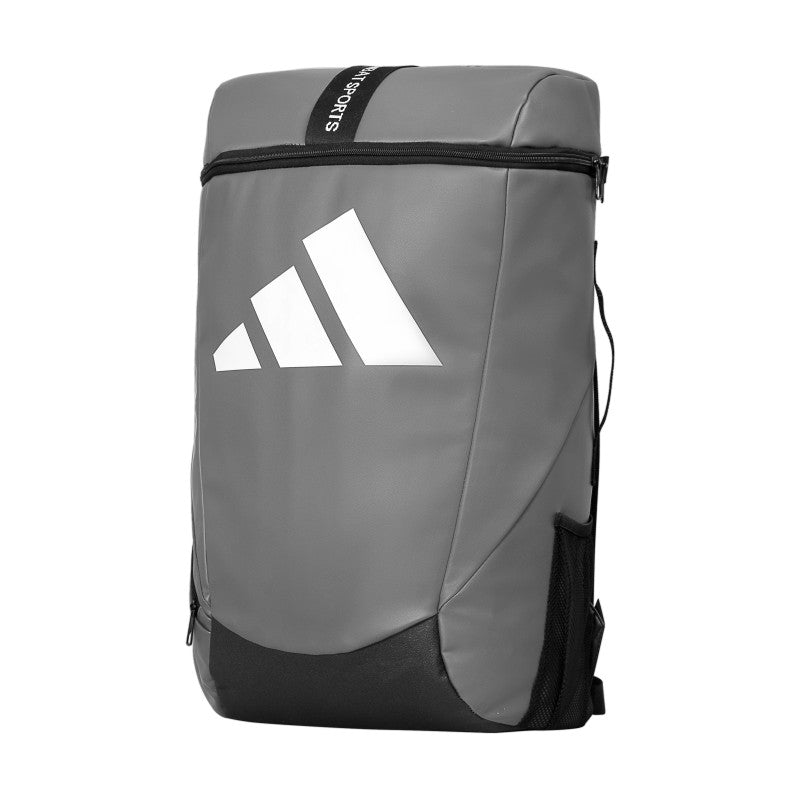 adidas backpack grey and black ADIDAS RUCKSACK (PU) – BUDOMART