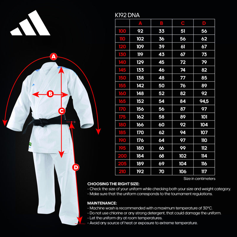 Adidas Karate Gi Adi-Light Primegreen WKF Suit （Jacket)